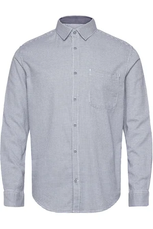 TOM TAILOR Structured Shirt Blue