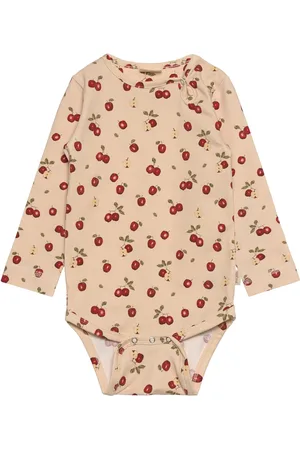 Petit Piao Body L/S Printed Beige