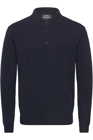 Mads Norgaard Eco Wool Tristan Knit Navy