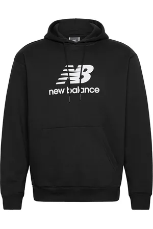 New Balance Sport Essentials Fleece Logo Hoodie Black