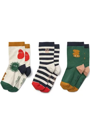Liewood Silas Socks 3-Pack Patterned