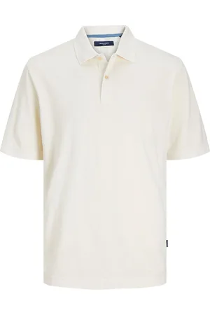 JACK & JONES Jprbluwilliam Wash Ss Polo Sn Jack & J S White