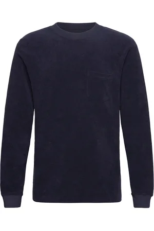 Bread & Boxers Terry Long Sleeve Navy