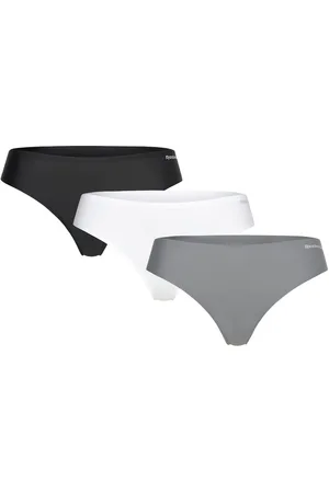 Reebok Womens Reebok Bonded Thong Rae 3Pk Patterned