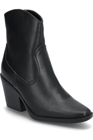ONLY Onlbrooke-1 Pu Heeled Boot Black