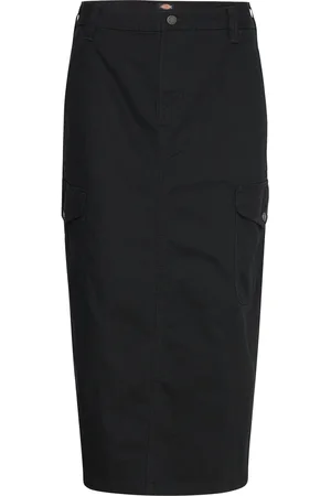 Dickies Duck Canvas Cargo Skirt W Black