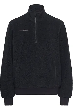 Röhnisch Cloud Pile Half Zip Black