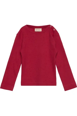 Petit Piao T-Shirt L/S Modal Red