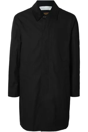 SELECTED Slhwalter Waxed Cotton Coat Black