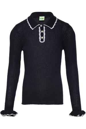FUB Rib Polo Navy