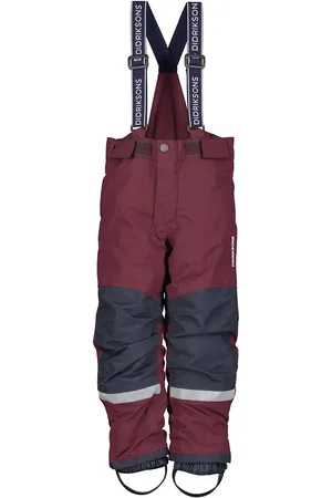 Didriksons Idre Kids Pants 6 Burgundy