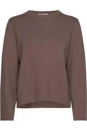 Object Objreynard Square Sleeve O-Neck Noos Brown
