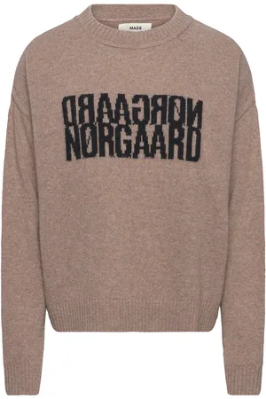 Mads Norgaard Recy Soft Knit Tilona Sweater Brown