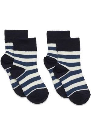 FUB 2-Pack Classic Striped Socks Navy