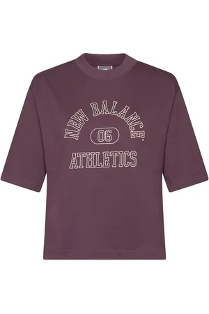 New Balance Graphic Jersey T-Shirt Purple