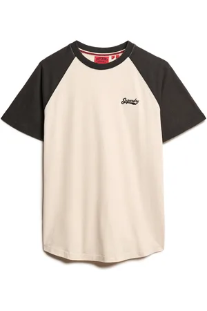 Superdry Essential Logo Baseball Tshirt White