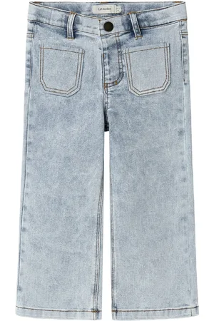 Lil Atelier Nmfrose Wide Jeans 5540-Lo Lil Blue