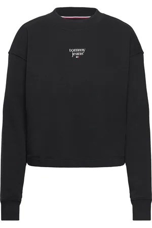 Tommy Hilfiger Tjw Essential Logo 1 Crew Ext Black