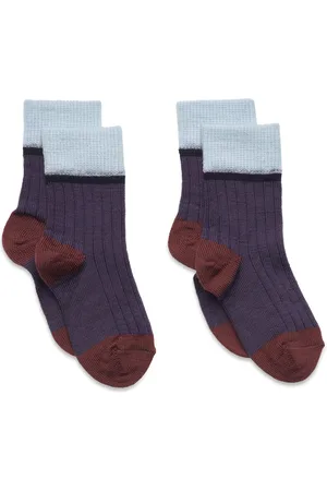 FUB 2-Pack Colour Block Socks Patterned