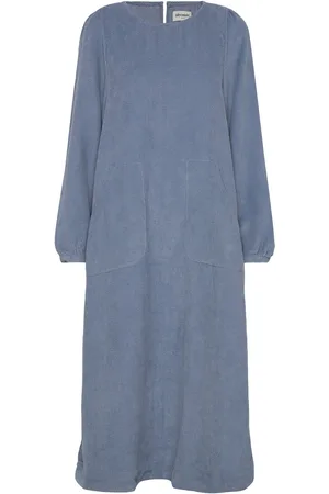 Lollys Laundry Lucasll Midi Dress Ls Blue
