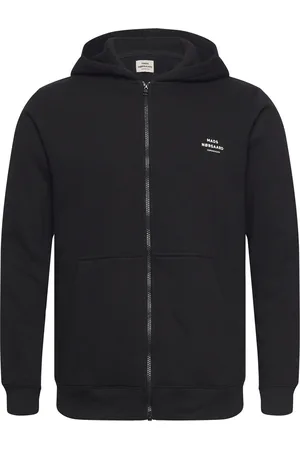 Mads Norgaard Standard Hudini Zip Sweatshirt Black