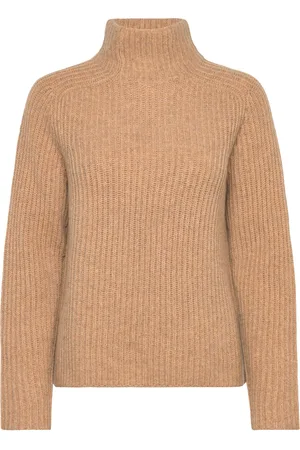 Mos Mosh Mmthyra Highneck Knit Beige