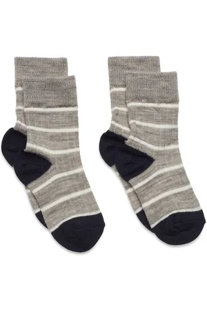 FUB 2-Pack Thin Striped Socks Patterned