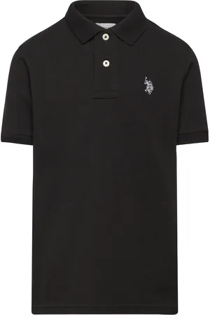 U.S. Polo Assn. Dhm Pique Polo Black