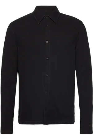 Filippa K Waffle Jersey Shirt Black