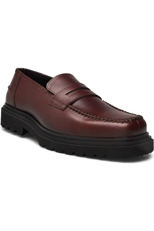 Filippa K Penny Leather Loafers Brown