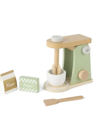 Dantoy Blender Wood In Gift Box 4 Parts Patterned