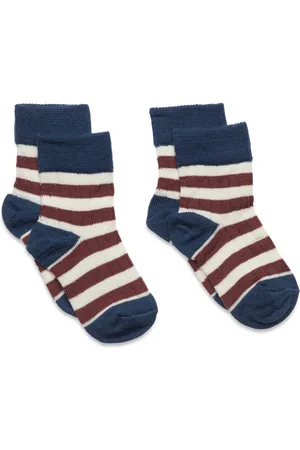 FUB 2-Pack Classic Striped Socks Navy