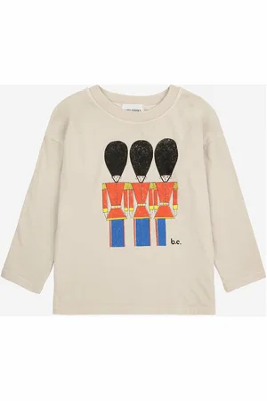 Bobo Choses Little Tin Soldiers T-Shirt Beige