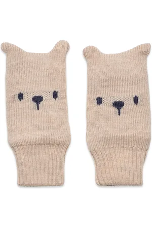 CeLaVi Mittens - Knitted Beige