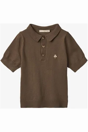 Fliink Favo Ss Polo Brown