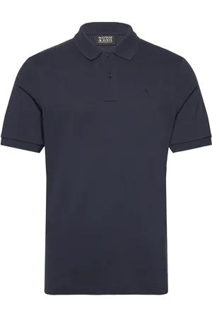 Scotch&Soda Core Logo Pique Polo Navy