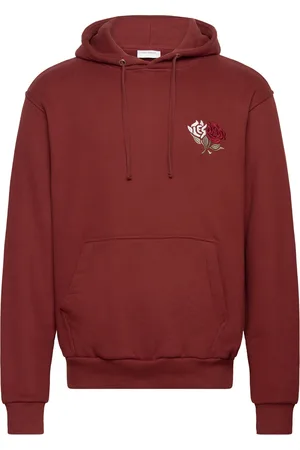 Les Deux Felipe Hoodie Burgundy