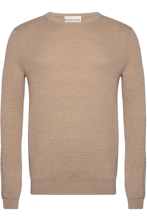 Bruun & Stengade Bs Irving Regular Fit Knitwear Beige