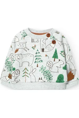 Boboli Fleece Sweatshirt Printed For Baby -Bci Patterned