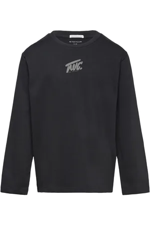 TOM TAILOR Regular Printed Longsleeve Black