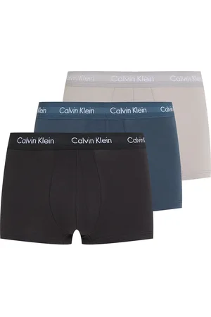 Calvin Klein 3P Low Rise Trunk Black