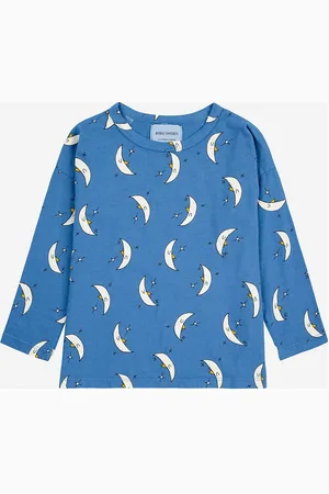 Bobo Choses Beneath The Moon All Over T-Shirt Blue