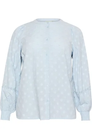 Kaffe Kcloulou Shirt Blue