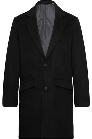 JACK & JONES Jjhays Wool Blend Coat Jack & J S Black