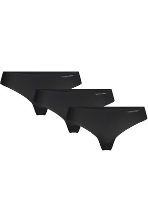 Calvin Klein Thong 3Pk Black
