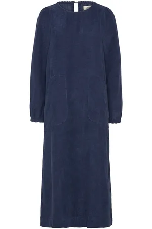 Lollys Laundry Lucasll Midi Dress Ls Blue
