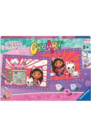 Ravensburger Creart Gabbys Dollhouse Patterned