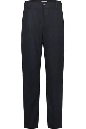 Les Deux Como Reg Wool Suit Pants Navy