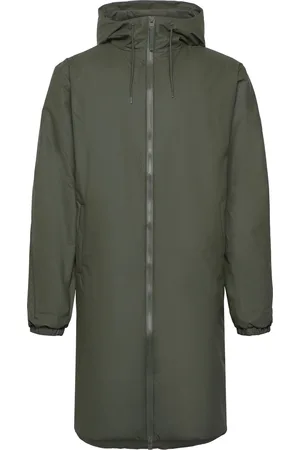 Rains Lohja Longer Insulated Jacket W3T2 Green