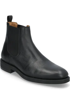 SELECTED Slhjoseph Leather Chelsea Boot Noos Black